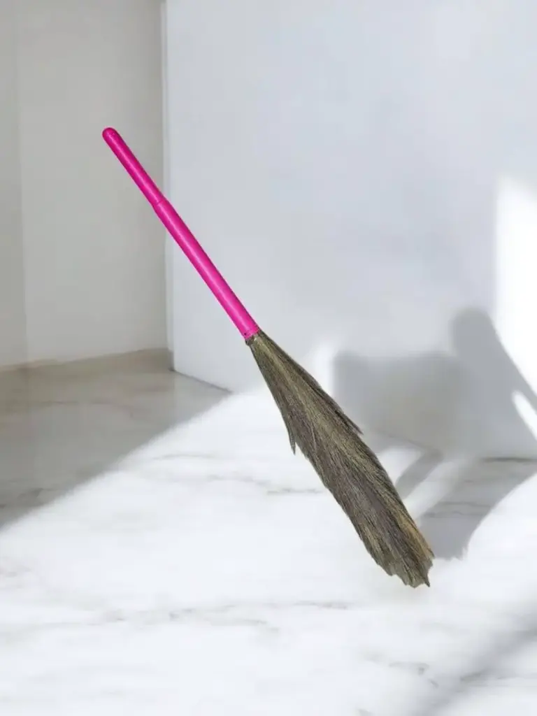 Soft Broom Medium Plastic Pipe 