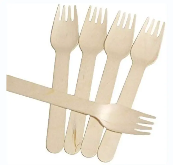Spoon & Fork Wooden Fork  Big 